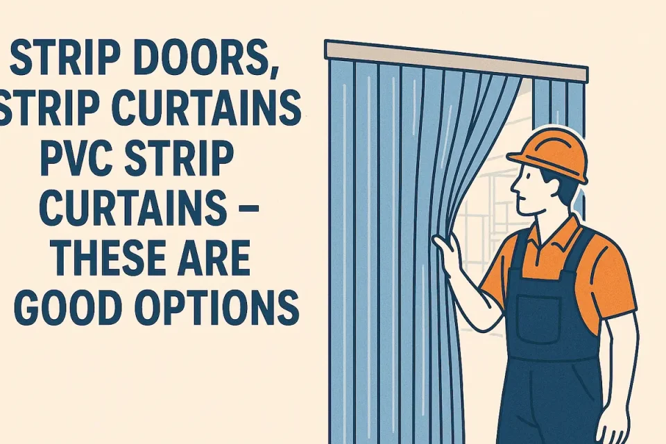 Strip Doors, Strip Curtains, PVC Strip Curtains – These Are Good Options